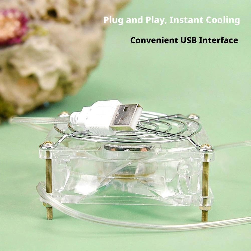 Pet Crate Fan for Cooling Dogs and Other Pets,Quiet Mini Portable Small Pets Cage Cooling Fan with USB Plug | FREE SHIPPING