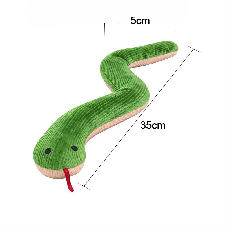 Hot sale Dog Toy Snake Interactive Toy Kitten Kick Toy Interactive Pet Toy for Indoor Cats 16.5 Inches Pet Supplies