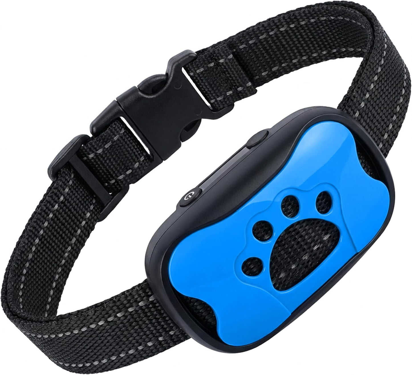 Adjustable Anti Bark Collar for Dogs Rechargeable No Shock Collar for Dogs with 7 Progressive Correction Levels, 3 Training Modes, Smart Waterproof Barking Deterrent for Small to Large Dogs