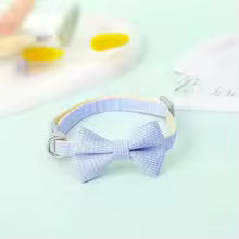 Cute Cat Collar with Bow Tie Adjustable Design Pet Dogs Cats Puppy Necklace Pet Supplies