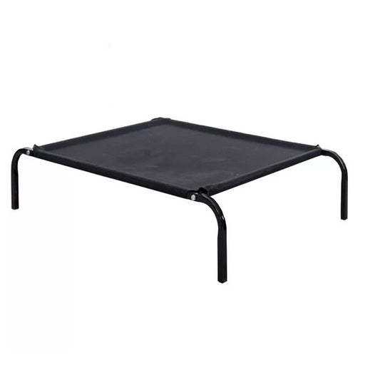 elevated dog bed mesh camping cot indoor outdoor UK Happy Furry