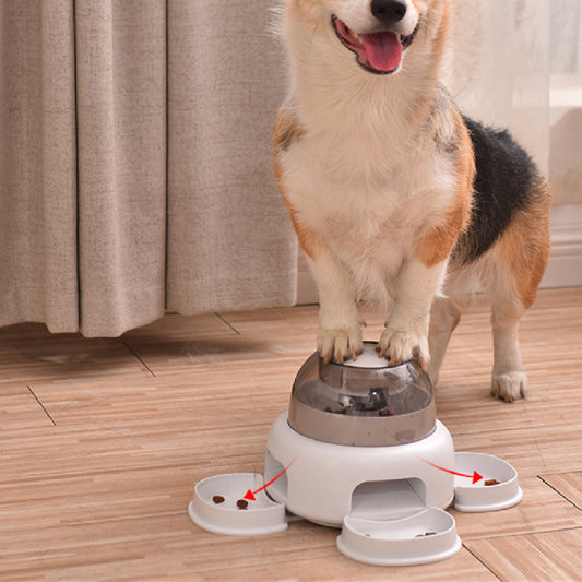 dog press leakage food feeder automatic pet UK Happy Furry