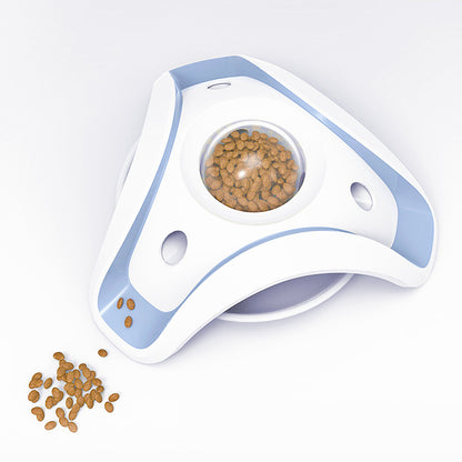 pet cat leaking food toy interactive treat dispenser UK Happy Furry