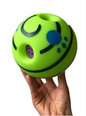 pet dog sound ball rubber ball toy UK Happy Furry
