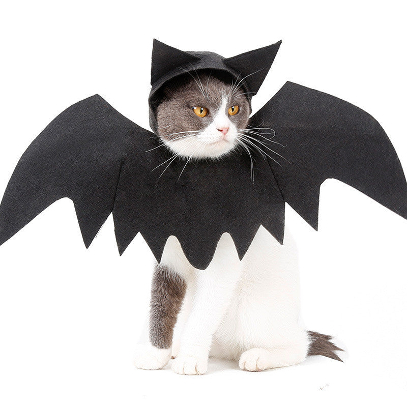 halloween pet bat wings spooky costume dog cat UK Happy Furry
