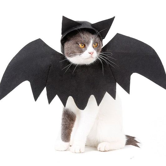 halloween pet bat wings spooky costume dog cat UK Happy Furry