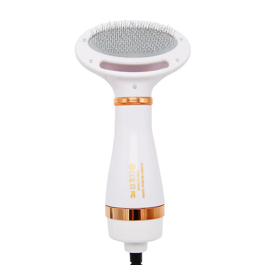 two in one pet hot air comb hair dryer one click hair removal UK Happy Furry