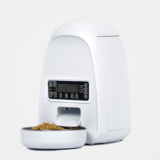cat automatic feeder intelligent dog timing ration food UK Happy Furry