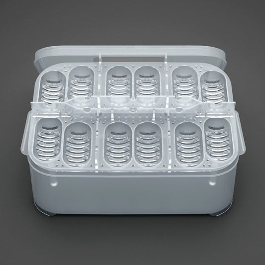 reptile gecko egg tray incubator box snake lizard UK Happy Furry