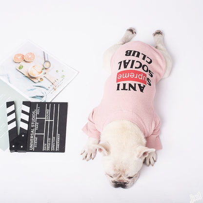 milk dog two legged casual pet clothing stylish UK Happy Furry
