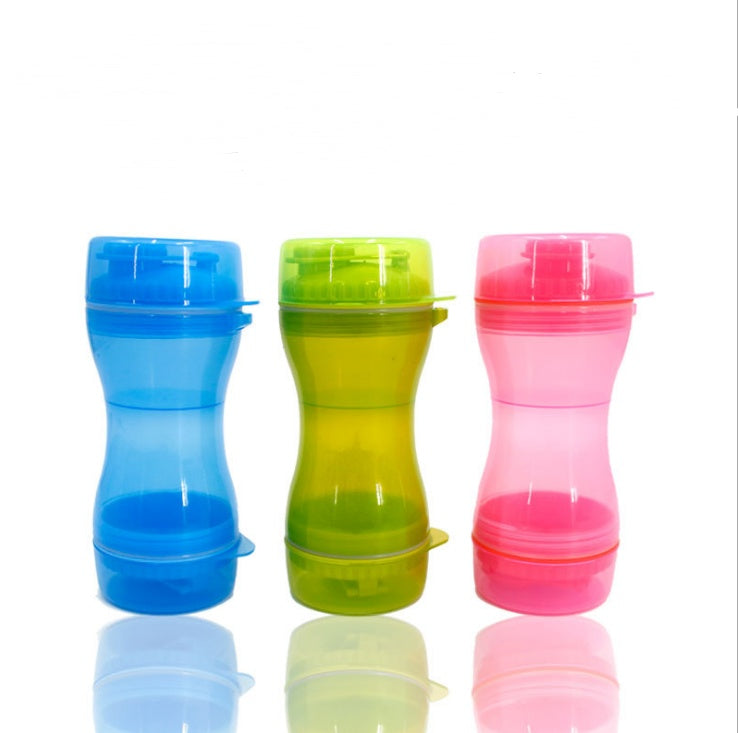 pet water grain dual use cup 2 in 1 food water bowl UK Happy Furry