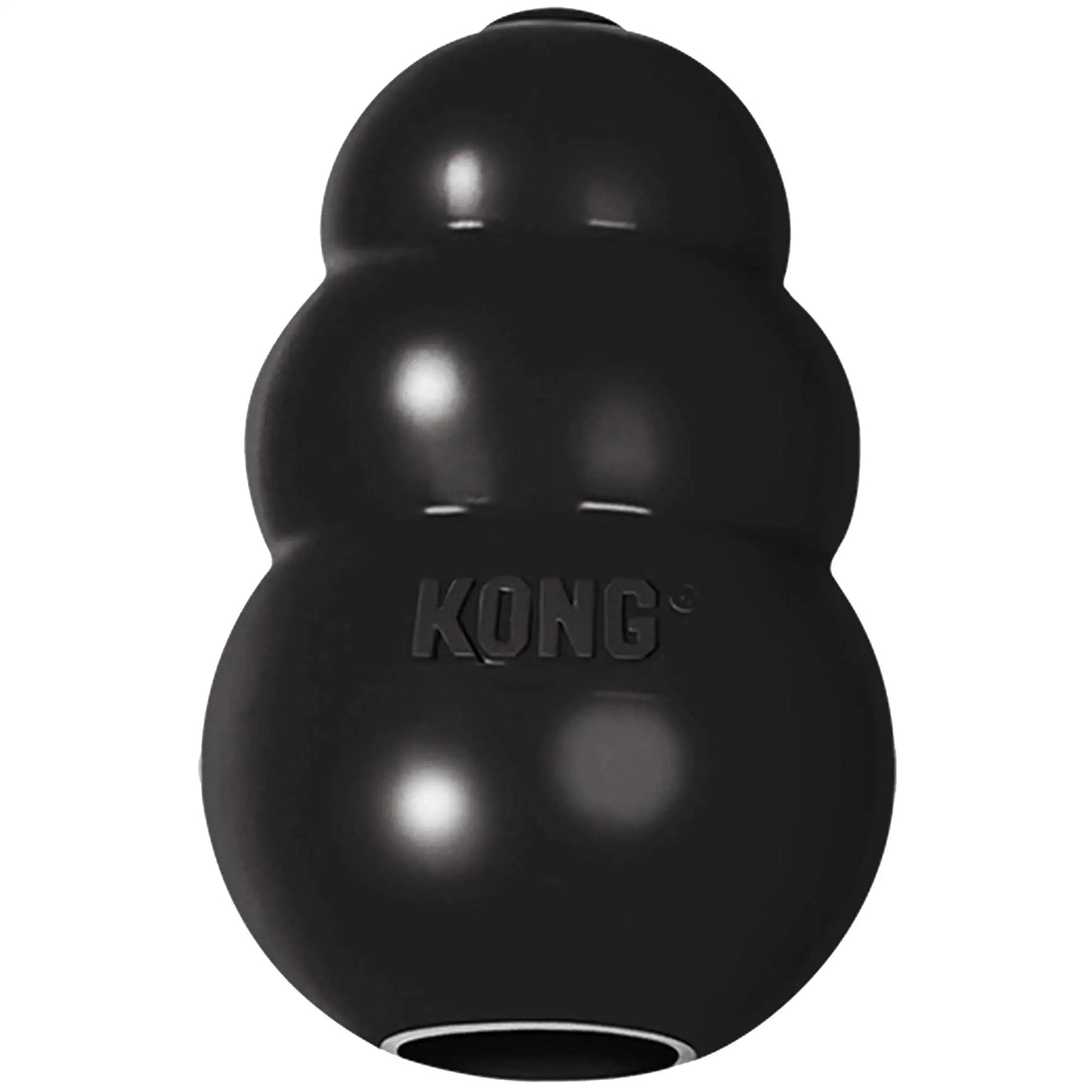 KONG extreme dog toy toughest natural rubber black chew fetch UK Happy Furry