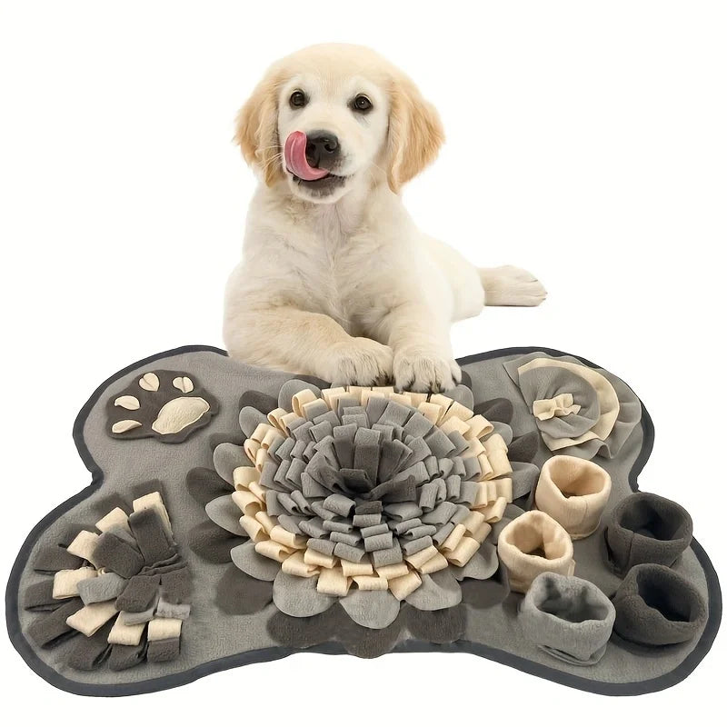 pet sniffing mat dogs interactive slow feeding foraging training UK Happy Furry