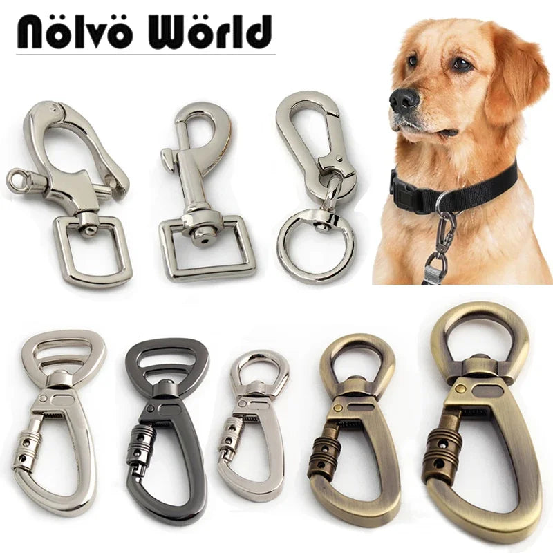 dog leash carabiner clip auto locking swivel ring pet hook UK Happy Furry