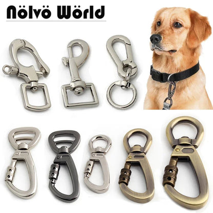 dog leash carabiner clip auto locking swivel ring pet hook UK Happy Furry