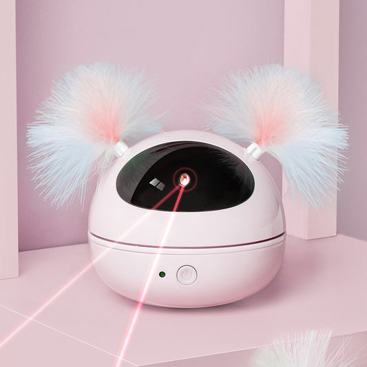 automatic electric cat toy interactive self playing UK Happy Furry