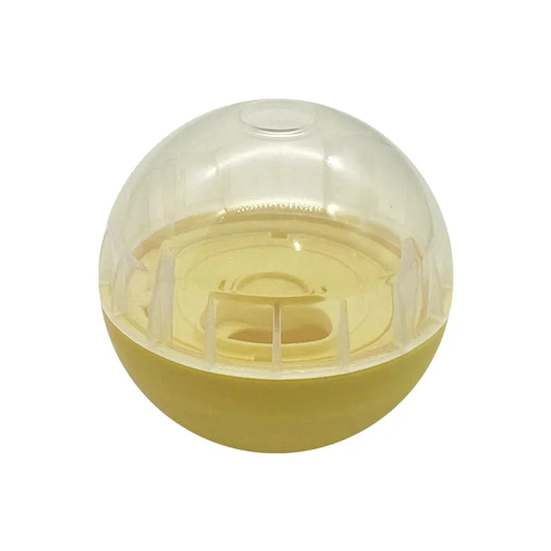 IQ Treat Ball Dog Treat Dispenser Toy Ball Interactive Dog Toy - 4" Dog Food Toy Stimulation, Slow Feeder