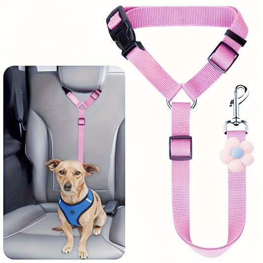 Dog Seat Belt for Vehicle SecurePet Car Tether Safety Leash for Dogs ,Dog Seatbelt Tether Dog Accessories