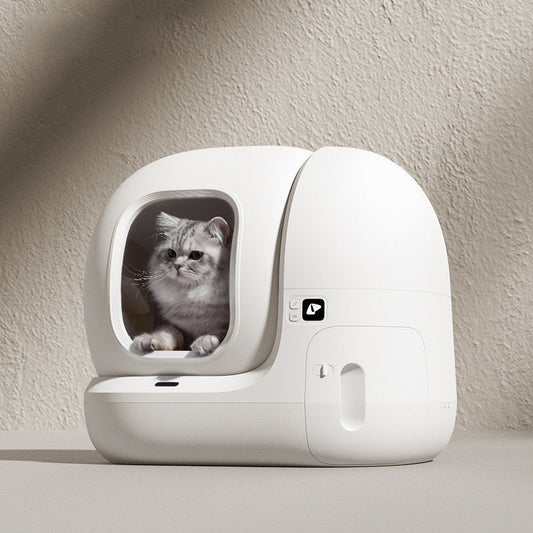smart MAX fully automatic cat litter box large electric enclosed UK Happy Furry