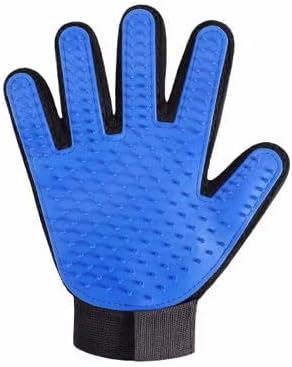 Pet Grooming Glove for Dogs & Cats – Deshedding Brush Mitt, Gentle Hair Remover, Bath & Massage Tool, Right Hand
