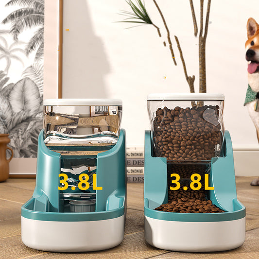 pet water dispenser automatic cat dog feeder UK Happy Furry