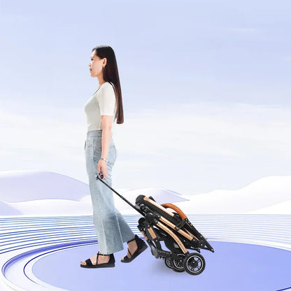 Lightweight Foldable Pet Stroller Small Dog Stroller Detachable Pet Stroller Universal for Cats and Dogs Foldable Pet Car