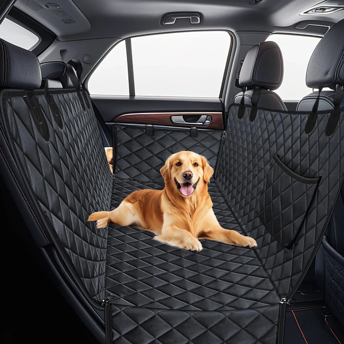 Dog Car Seat Cover Scratch-Proof Waterproof Seat Cover Dog Seat Cover for Dogs Pet Car Seat Protector