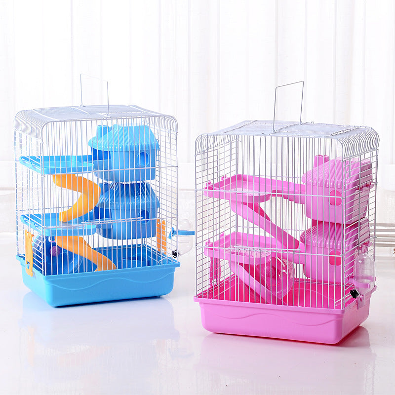 three storey hamster cage luxury villa habitat UK Happy Furry