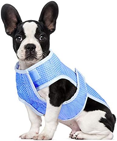 dog cooling vest lightweight cooler jacket pet vest harness size L UK Happy Furry