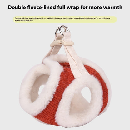 plush pet harness vest style adjustable small medium UK Happy Furry