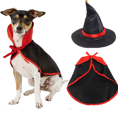 halloween cloak suit pet dog spooky cape costume UK Happy Furry