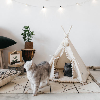 pet tent bed indoor outdoor dogs cats UK Happy Furry