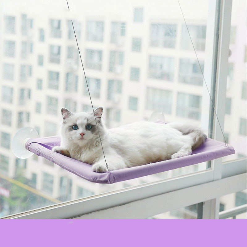 cat hammock suction cup wall mounted window bed UK Happy Furry