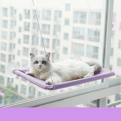 cat hammock suction cup wall mounted window bed UK Happy Furry