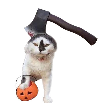 halloween pet headdress cat dog headgear costume UK Happy Furry