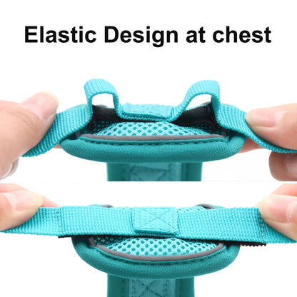 Cat Harness and Leash Set Escape Proof Reflective Outdoor Walking Kitten Vest Chest Strap For Dogs Cats Breathable Pet Harnesses