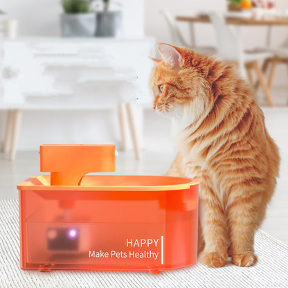 wireless infrared induction pet water dispenser auto smart UK Happy Furry