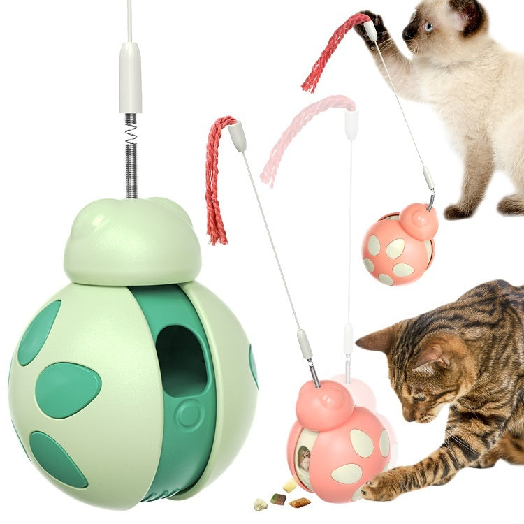 pets supplies toys relieving stuffy funny cat food leakage UK Happy Furry
