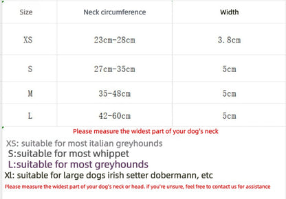 Whippet Dog Collar Adjustable Ethnic Style Martingale Greyhound Collar Beautiful Lggy Lurcher Whippet Galgo Collar Dog Supply