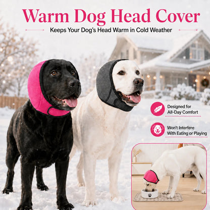 New Dog Noise Reduction Sound Insulation Ear Muffs Swimming Waterproof Headgear Puppy Emotional Soothing Headgear Dog Supplies