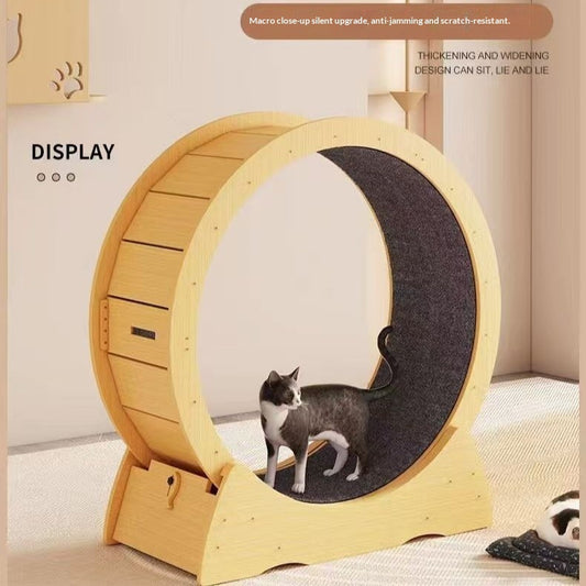 cat treadmill pet cat climbing frame indoor exercise UK Happy Furry