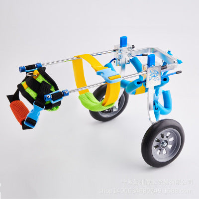 disabled dog scooter mobility wheelchair cart leg disability UK Happy Furry