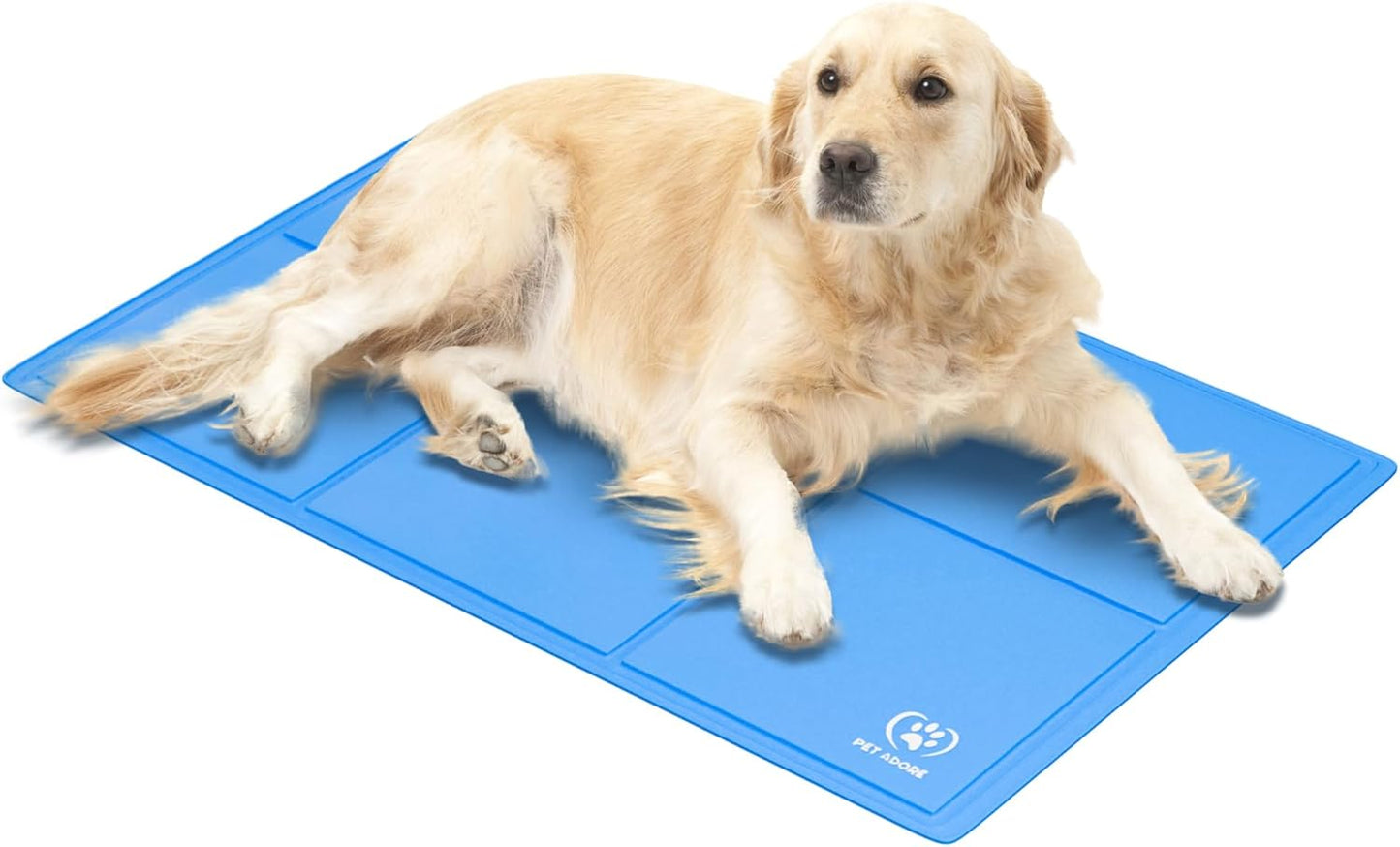 dog cooling mat soft thick foam self cooling pad 110x70cm oxford fabric UK Happy Furry