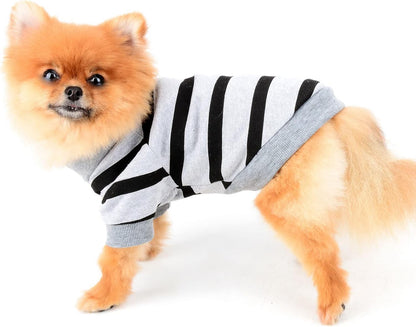 Striped Breathable Tank Top for Small & Medium Dogs