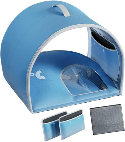 pet cooling house dogs cats 44x38x38cm weatherproof ice shelter summer UK Happy Furry