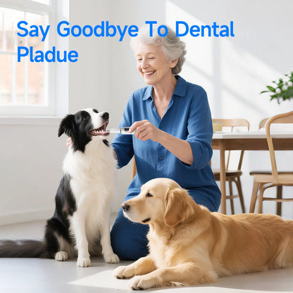 Dog Dental Cleaner For Teeth Tartar Eliminator Waterproof IPX6 Ultrasonic 5 Modes Dental Teeth Scaler For Pet Teeth Cleaning