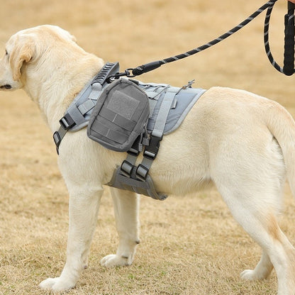 tactical vest large big dogs outdoor splash proof UK Happy Furry
