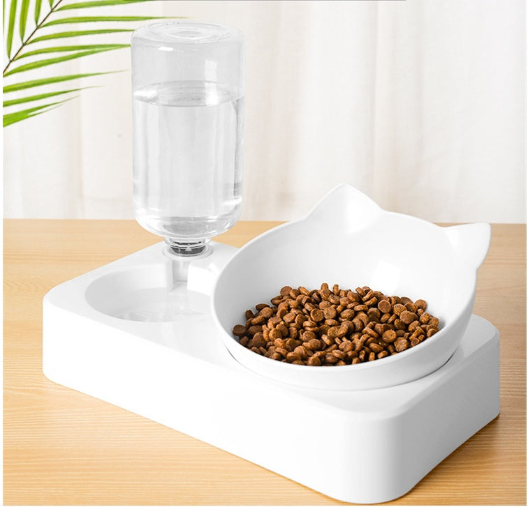 automatic water storage dog bowl self refilling drinking UK Happy Furry