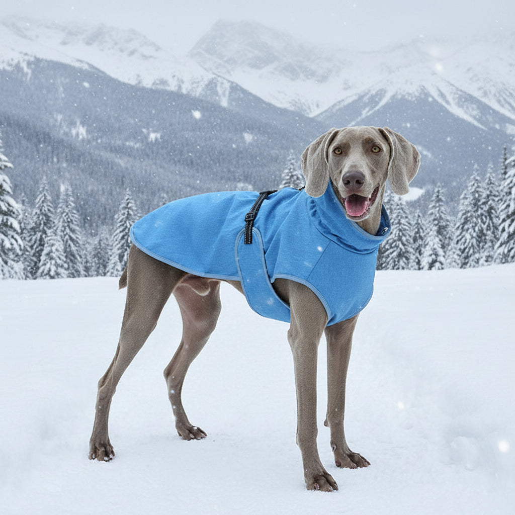 premium performance shell dog ski suit winter outdoor jacket Happy Furry UK