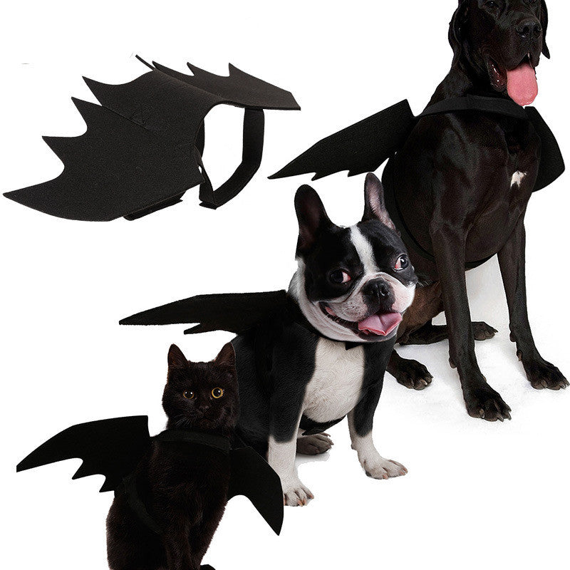 pet bat wings clothes halloween costume dog cat UK Happy Furry